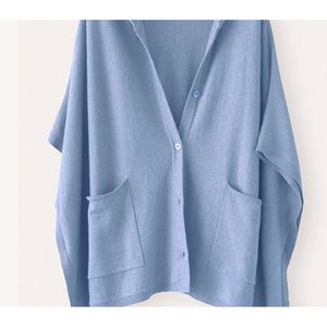 Poetry, cape like cardigan